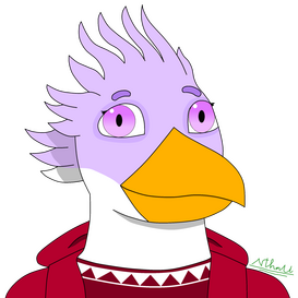 Alouette Griff, a Rito. Commissioned by a friend.