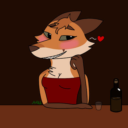 Artwork for Art Fight 2023, ft. furthings' [Red](https://artfight.net/character/1306486.red-red-fox).
